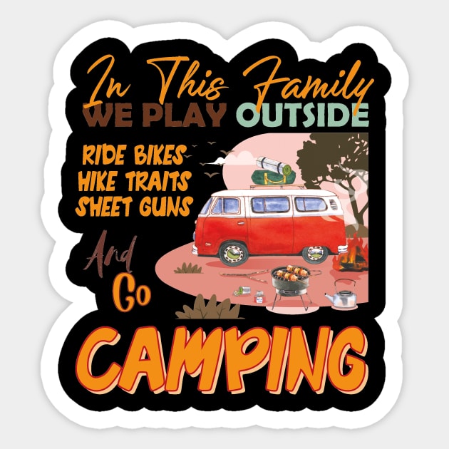 Go Camping Sticker by Diannas